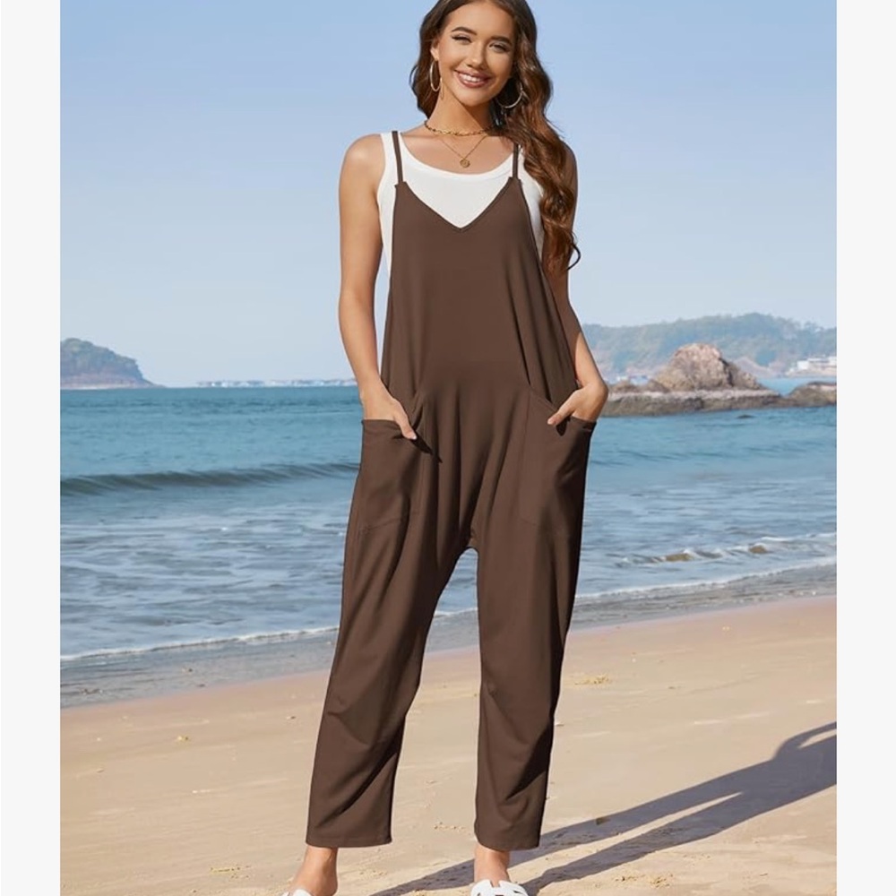 Brown Women's Jumpsuit